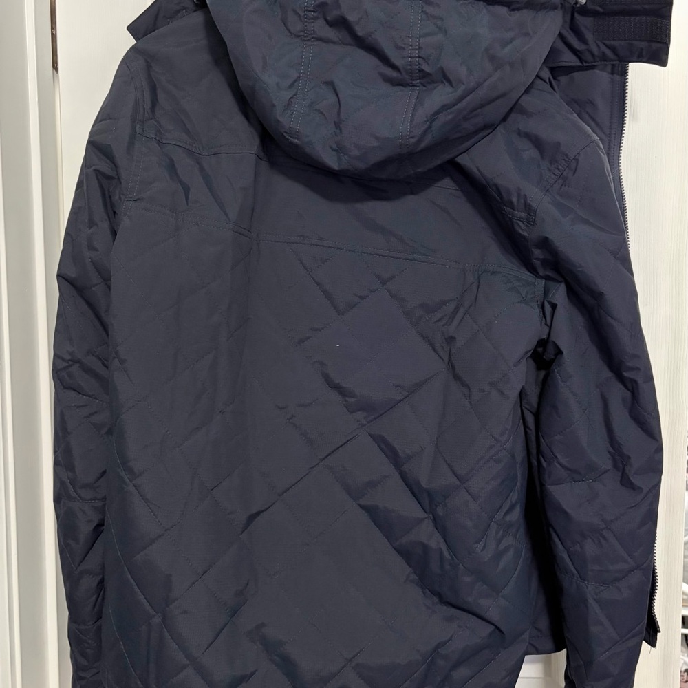 BNWT SUPERDRY ORIGINAL WINDCHEATER JAPAN JACKET QUILTED HOODED NAVY BLUE MED (M) - Picture 11 of 16